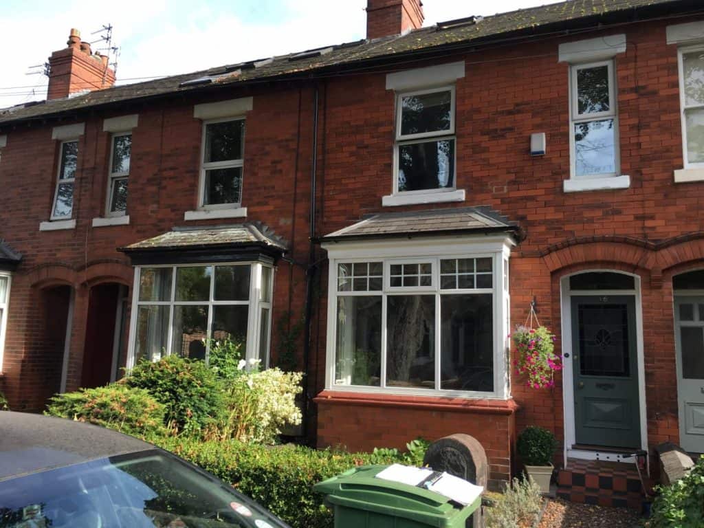 Residential brick repointing in Sutton Coldfield