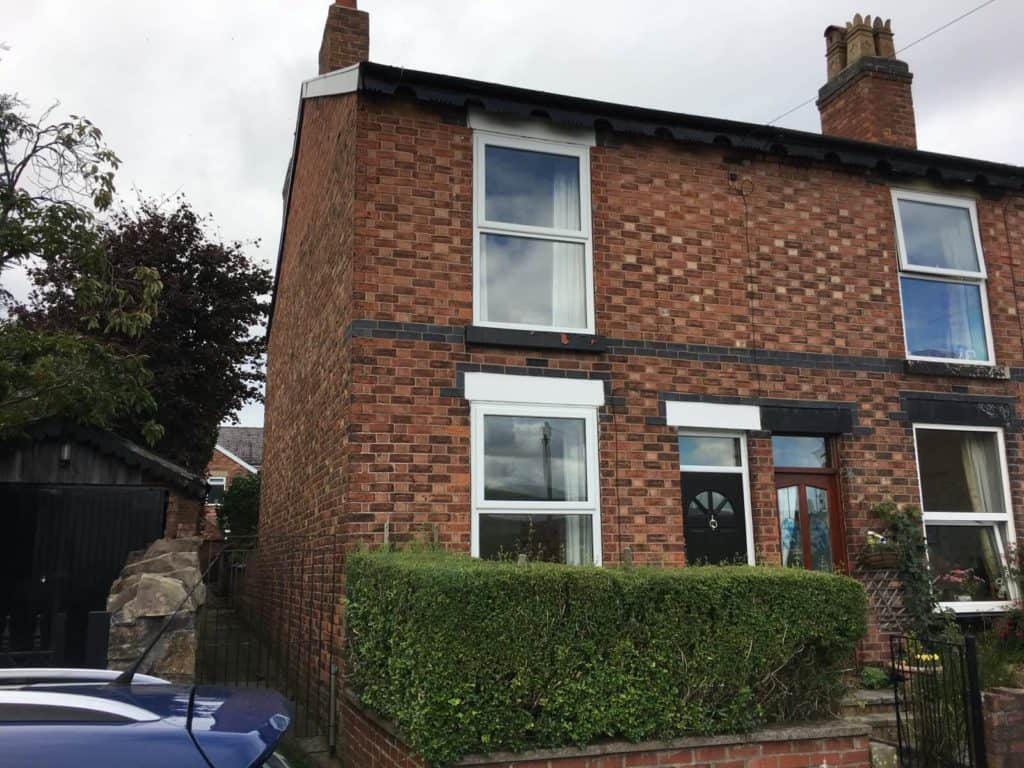 Professional brick pointing on a Walsall residential property