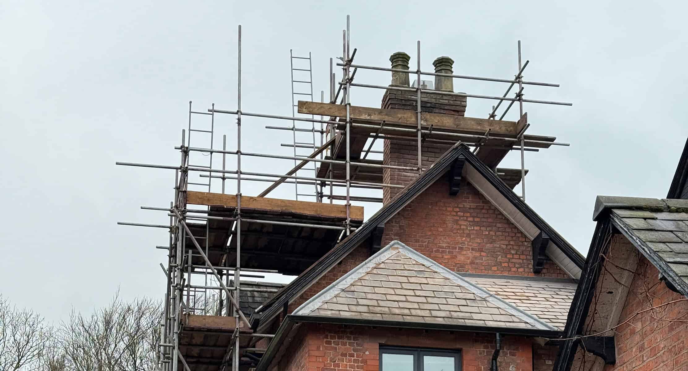 Period property chimney repair