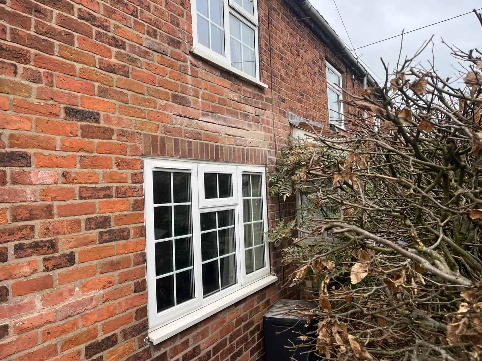 Completed lintel repair on cottage