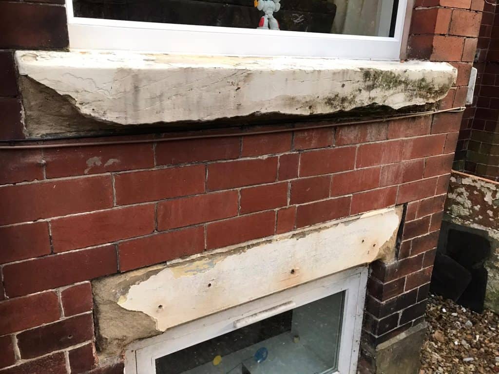 Window Sill Repair Example 1